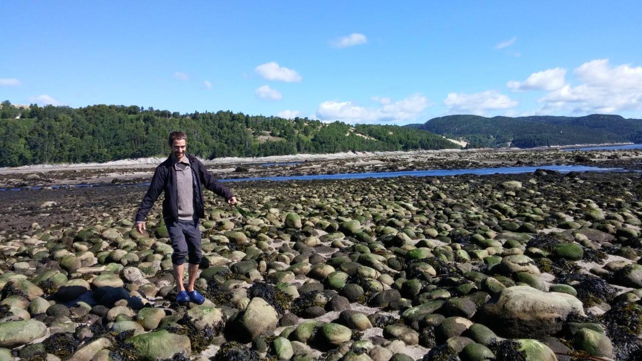 La Nef Bleue Villa Tadoussac Luaran gambar