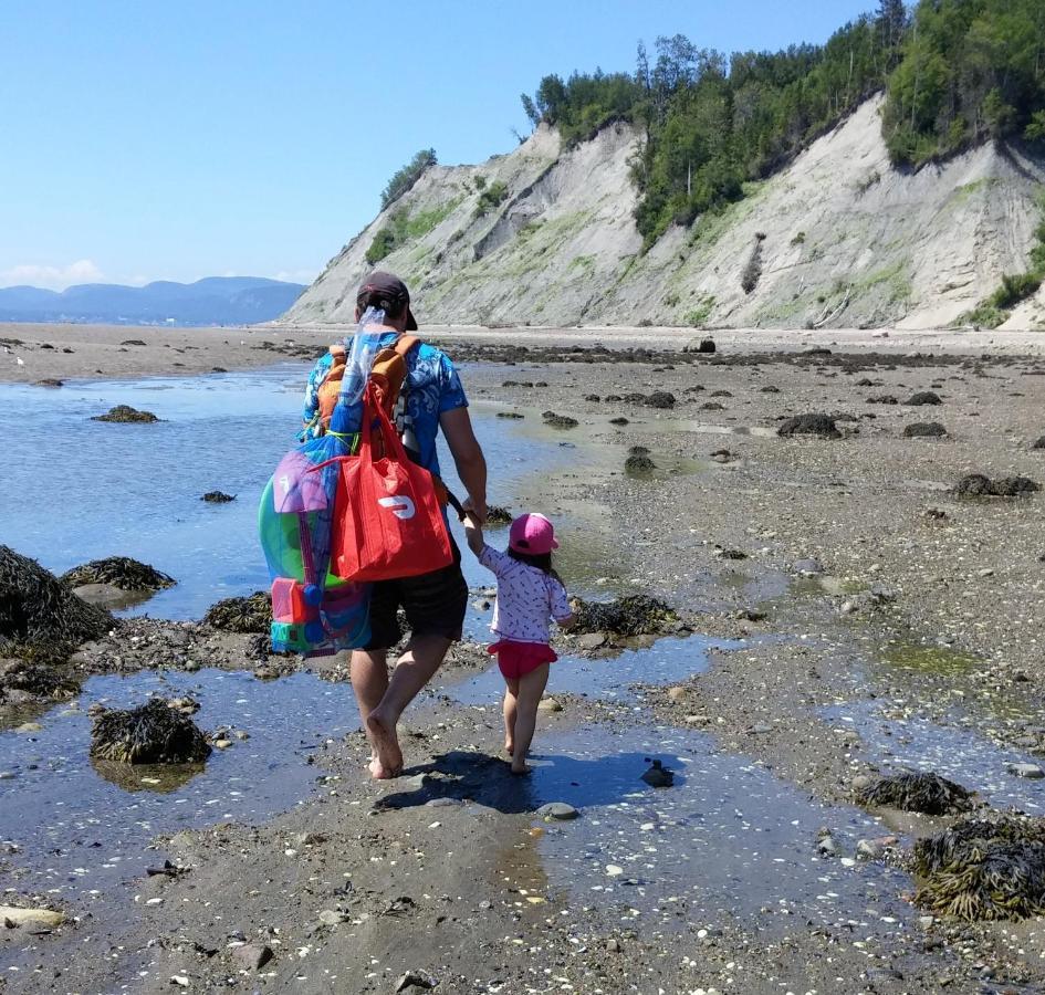 La Nef Bleue Villa Tadoussac Luaran gambar