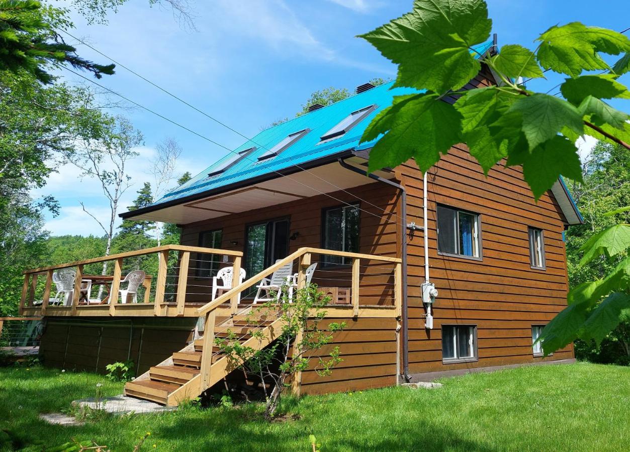 La Nef Bleue Villa Tadoussac Luaran gambar