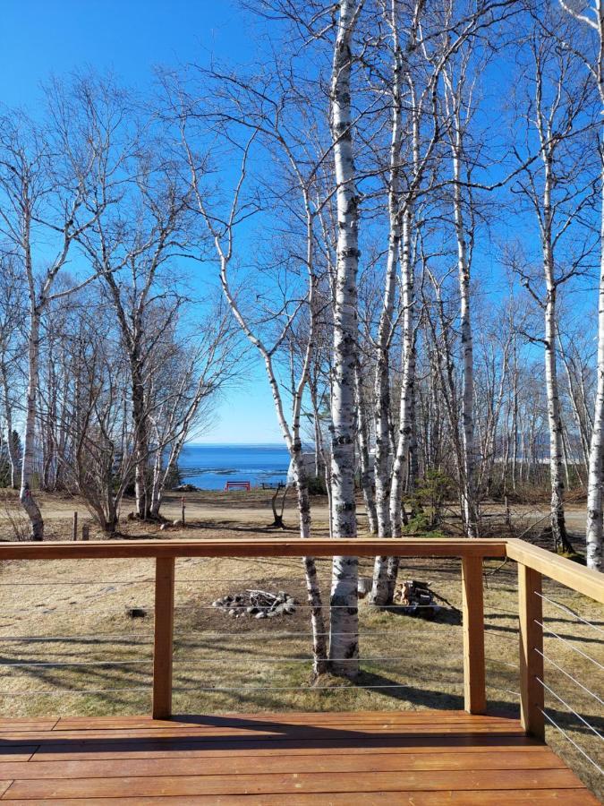 La Nef Bleue Villa Tadoussac Luaran gambar