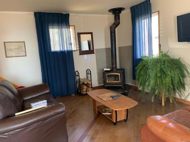 La Nef Bleue Villa Tadoussac Luaran gambar