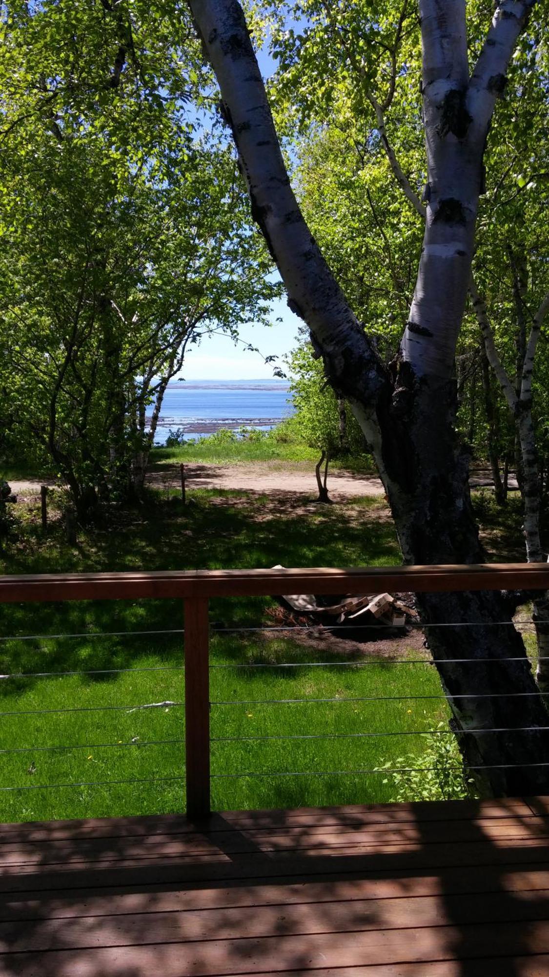 La Nef Bleue Villa Tadoussac Luaran gambar